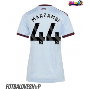 Aston Villa Johan Manzambi #44 Dámské Alternativní Dres 2026-27 Krátký Rukáv