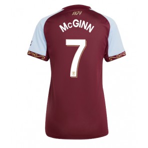 Aston Villa John McGinn #7 Dámské Domácí Dres 2025-26 Krátký Rukáv