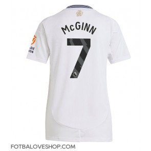 Aston Villa John McGinn #7 Dámské Venkovní Dres 2024-25 Krátký Rukáv