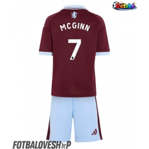Aston Villa John McGinn #7 Dětské Domácí Dres 2026-27 Krátký Rukáv (+ trenýrky)