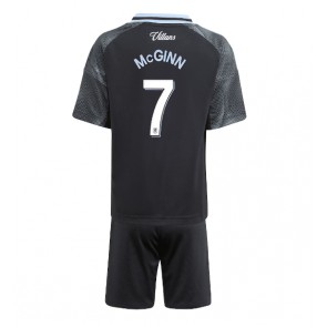 Aston Villa John McGinn #7 Dětské Venkovní Dres 2025-26 Krátký Rukáv (+ trenýrky)