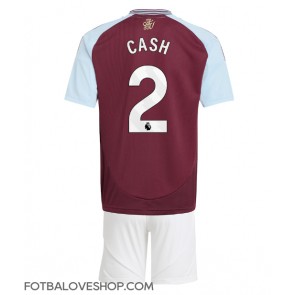 Aston Villa Matty Cash #2 Dětské Domácí Dres 2024-25 Krátký Rukáv (+ trenýrky)