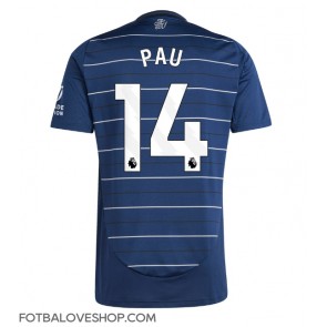Aston Villa Pau Torres #14 Alternativní Dres 2024-25 Krátký Rukáv