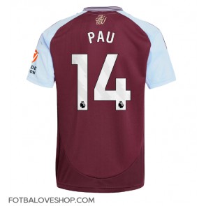 Aston Villa Pau Torres #14 Domácí Dres 2024-25 Krátký Rukáv