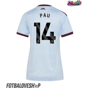 Aston Villa Pau Torres #14 Dámské Alternativní Dres 2026-27 Krátký Rukáv
