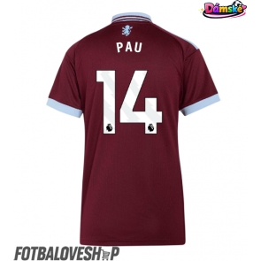Aston Villa Pau Torres #14 Dámské Domácí Dres 2026-27 Krátký Rukáv
