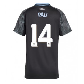 Aston Villa Pau Torres #14 Dámské Venkovní Dres 2025-26 Krátký Rukáv