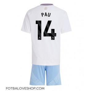 Aston Villa Pau Torres #14 Dětské Venkovní Dres 2024-25 Krátký Rukáv (+ trenýrky)