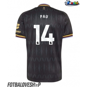 Aston Villa Pau Torres #14 Venkovní Dres 2026-27 Krátký Rukáv