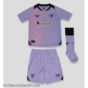 Athletic Bilbao Dětské Alternativní Dres 2024-25 Krátký Rukáv (+ trenýrky)