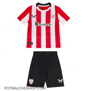 Athletic Bilbao Dětské Domácí Dres 2024-25 Krátký Rukáv (+ trenýrky)