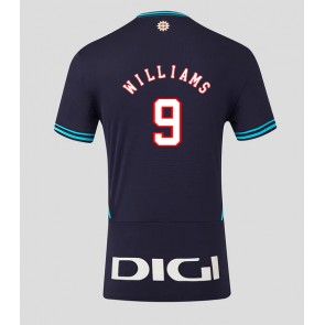 Athletic Bilbao Inaki Williams #9 Venkovní Dres 2025-26 Krátký Rukáv