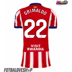 Atletico Madrid Alejandro Grimaldo #22 Dámské Domácí Dres 2026-27 Krátký Rukáv