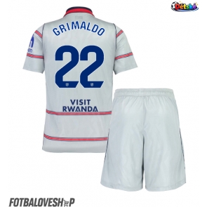Atletico Madrid Alejandro Grimaldo #22 Dětské Alternativní Dres 2026-27 Krátký Rukáv (+ trenýrky)