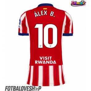 Atletico Madrid Alex Baena #10 Dámské Domácí Dres 2026-27 Krátký Rukáv