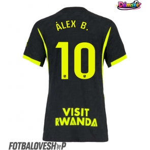 Atletico Madrid Alex Baena #10 Dámské Venkovní Dres 2026-27 Krátký Rukáv