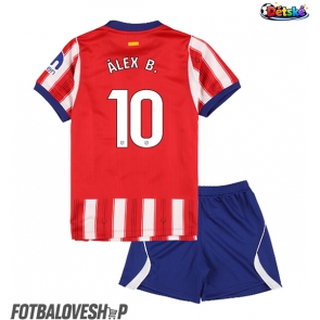 Atletico Madrid Alex Baena #10 Dětské Domácí Dres 2026-27 Krátký Rukáv (+ trenýrky)