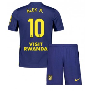 Atletico Madrid Alex Baena #10 Dětské Venkovní Dres 2025-26 Krátký Rukáv (+ trenýrky)