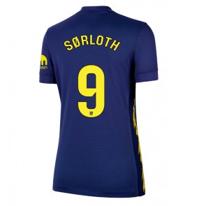 Atletico Madrid Alexander Sorloth #9 Dámské Venkovní Dres 2025-26 Krátký Rukáv
