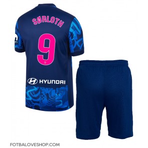 Atletico Madrid Alexander Sorloth #9 Dětské Alternativní Dres 2024-25 Krátký Rukáv (+ trenýrky)