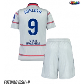 Atletico Madrid Alexander Sorloth #9 Dětské Alternativní Dres 2026-27 Krátký Rukáv (+ trenýrky)