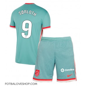 Atletico Madrid Alexander Sorloth #9 Dětské Venkovní Dres 2024-25 Krátký Rukáv (+ trenýrky)
