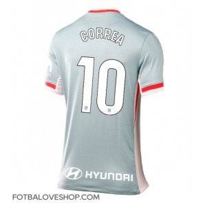 Atletico Madrid Angel Correa #10 Dámské Venkovní Dres 2024-25 Krátký Rukáv