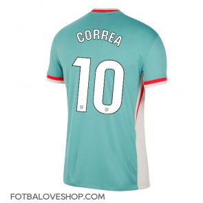 Atletico Madrid Angel Correa #10 Venkovní Dres 2024-25 Krátký Rukáv