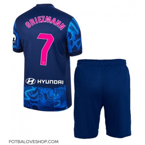 Atletico Madrid Antoine Griezmann #7 Dětské Alternativní Dres 2024-25 Krátký Rukáv (+ trenýrky)