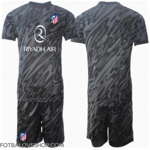 Atletico Madrid Brankářské Dětské Domácí Dres 2024-25 Krátký Rukáv (+ trenýrky)