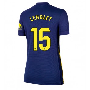Atletico Madrid Clement Lenglet #15 Dámské Venkovní Dres 2025-26 Krátký Rukáv
