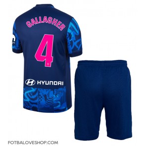 Atletico Madrid Conor Gallagher #4 Dětské Alternativní Dres 2024-25 Krátký Rukáv (+ trenýrky)