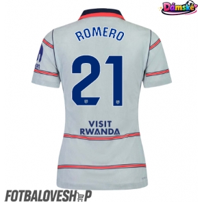 Atletico Madrid Cristian Romero #21 Dámské Alternativní Dres 2026-27 Krátký Rukáv