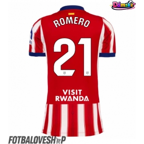 Atletico Madrid Cristian Romero #21 Dámské Domácí Dres 2026-27 Krátký Rukáv