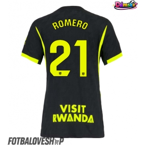 Atletico Madrid Cristian Romero #21 Dámské Venkovní Dres 2026-27 Krátký Rukáv