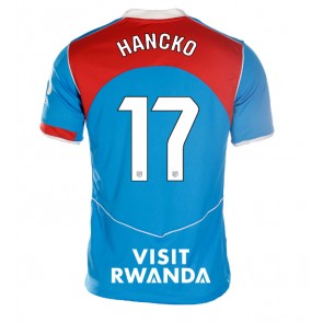 Atletico Madrid David Hancko #17 Dámské Alternativní Dres 2025-26 Krátký Rukáv