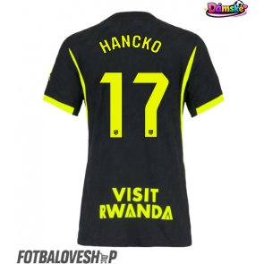 Atletico Madrid David Hancko #17 Dámské Venkovní Dres 2026-27 Krátký Rukáv