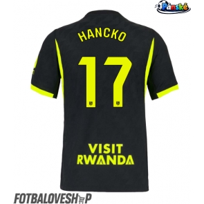 Atletico Madrid David Hancko #17 Venkovní Dres 2026-27 Krátký Rukáv