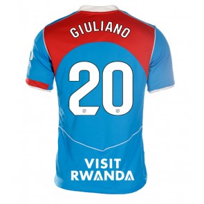 Atletico Madrid Giuliano Simeone #20 Dámské Alternativní Dres 2025-26 Krátký Rukáv