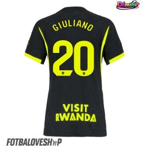 Atletico Madrid Giuliano Simeone #20 Dámské Venkovní Dres 2026-27 Krátký Rukáv