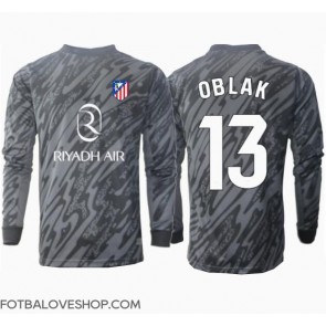 Atletico Madrid Jan Oblak #13 Brankářské Domácí Dres 2024-25 Dlouhý Rukáv