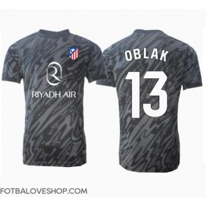 Atletico Madrid Jan Oblak #13 Brankářské Domácí Dres 2024-25 Krátký Rukáv
