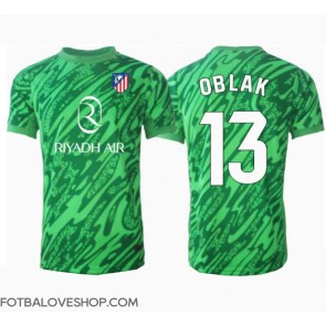 Atletico Madrid Jan Oblak #13 Brankářské Venkovní Dres 2024-25 Krátký Rukáv