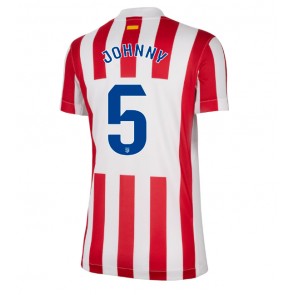 Atletico Madrid Johnny Cardoso #5 Dámské Domácí Dres 2025-26 Krátký Rukáv