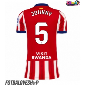 Atletico Madrid Johnny Cardoso #5 Dámské Domácí Dres 2026-27 Krátký Rukáv