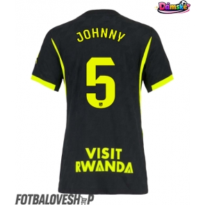 Atletico Madrid Johnny Cardoso #5 Dámské Venkovní Dres 2026-27 Krátký Rukáv