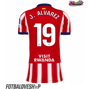 Atletico Madrid Julian Alvarez #19 Dámské Domácí Dres 2026-27 Krátký Rukáv