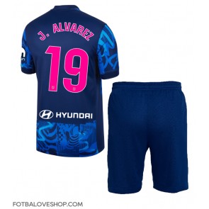 Atletico Madrid Julian Alvarez #19 Dětské Alternativní Dres 2024-25 Krátký Rukáv (+ trenýrky)