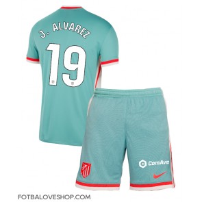 Atletico Madrid Julian Alvarez #19 Dětské Venkovní Dres 2024-25 Krátký Rukáv (+ trenýrky)