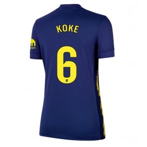 Atletico Madrid Koke #6 Dámské Venkovní Dres 2025-26 Krátký Rukáv